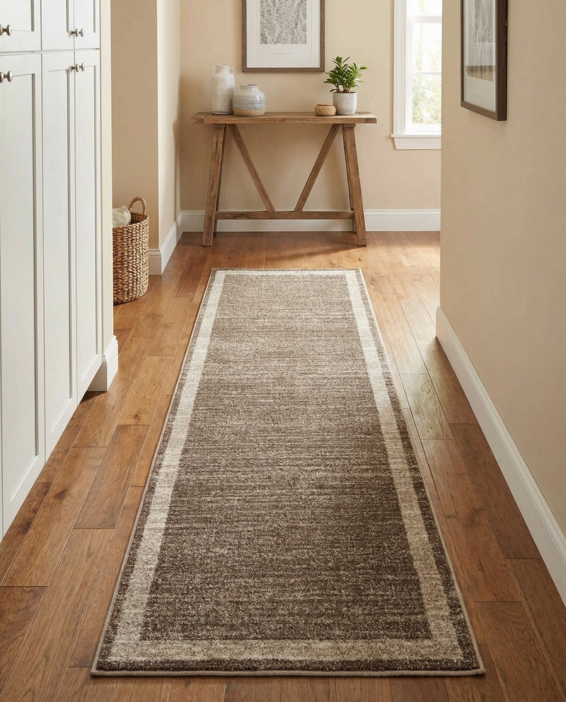 Studio Haven Collection Area Rug -  Alcove (Light Brown) Runner Light Brown  lifestyle 45