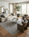 Urban Oasis Rugs Collection Area Rug -  Terrace (Black) Rectangle Black  lifestyle 12