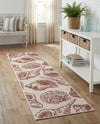 Seaside Haven Rugs Collection Area Rug -  Lighthouse (Ivory Rust Red) Runner Ivory Rust Red  lifestyle 23