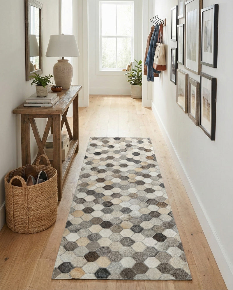 Savannah Hideaway Collection Area Rug - Savannah Runner Ivory Gray  lifestyle 47