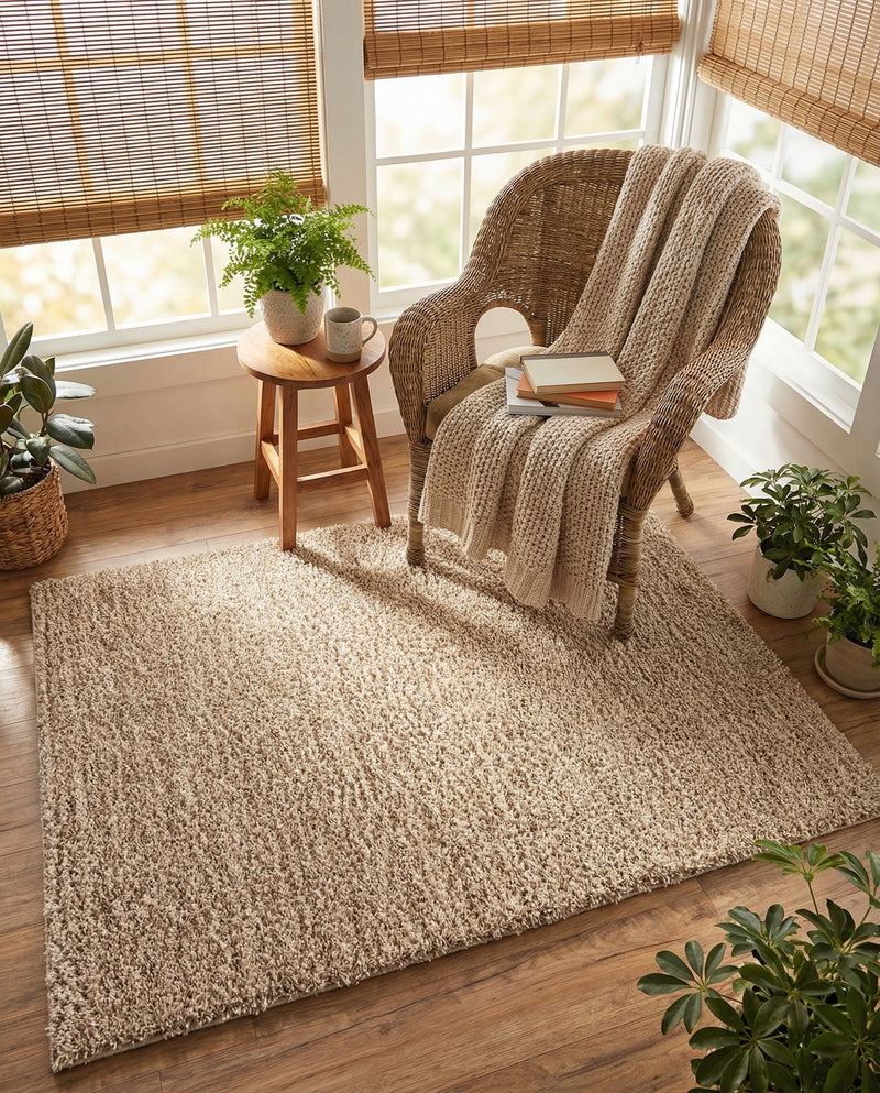 Alpine Plush Collection Area Rug -  Cortina (Linen) Rectangle Linen  lifestyle 25