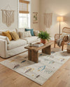 Coastal Haven Collection Area Rug -  Surfside Rectangle Ivory  lifestyle 18