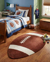 Whimsy Wonders Wool Collection Area Rug -  Forest Oval Brown  lifestyle 4