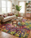 Sevilla Splendor Collection Area Rug -  Andalusia Rectangle Multi  lifestyle 8