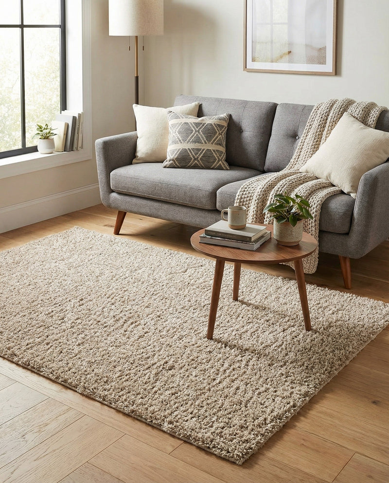 Alpine Plush Collection Area Rug -  Cortina (Linen) Rectangle Linen  lifestyle 26