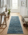 Bloomsbury Elegance Collection Area Rug -  Kensington (Blue) Runner Blue  lifestyle 42