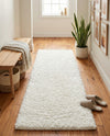 Alpine Plush Collection Area Rug -  Cortina (White) Runner White  lifestyle 30