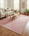 Urban Terrace Collection Area Rug -  Chelsea (Pink) Rectangle Pink  lifestyle 26