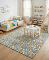 Wonder Tykes Collection Area Rug -  Chromatic Rectangle Multi  lifestyle 11