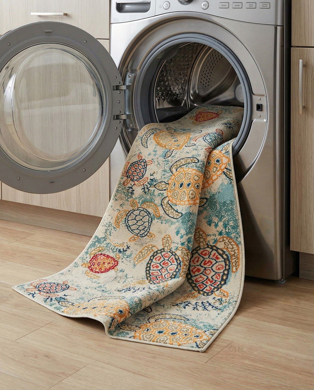 Sorrento Shores Collection Area Rug -  Massa Runner Beige  lifestyle 53