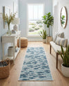 Seaside Haven Rugs Collection Area Rug -  Harbor Runner Blue  lifestyle 22