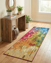 Urban Terrace Collection Area Rug -  Lawn Runner Multi  lifestyle 76