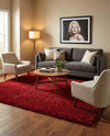 Majestic Manor Collection Area Rug - Versailles (Lipstick) Rectangle Lipstick  lifestyle 16