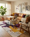 Marrakesh Elegance Collection Area Rug -  Riad Rectangle Beige  lifestyle 17