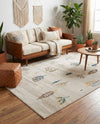 Coastal Haven Collection Area Rug -  Surfside Rectangle Ivory  lifestyle 7