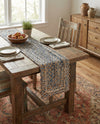 Woven Udaipur Collection Area Rug - Sahara Table Runner Natural  lifestyle 41