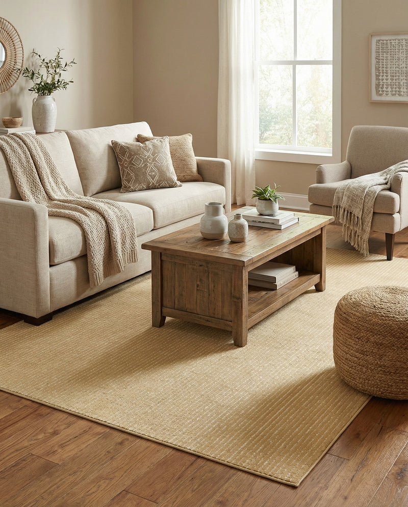 Aravalli Collection Area Rug -  Jaisalmer Rectangle Beige and Cream  lifestyle 61