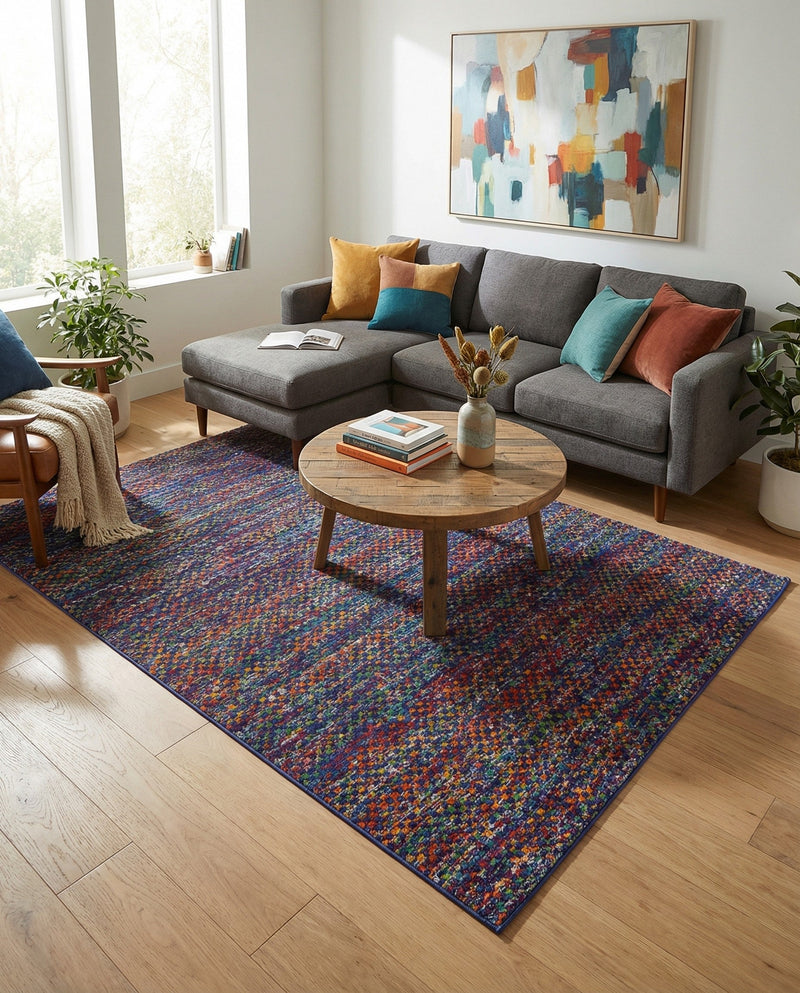 Caribbean Cove Collection Area Rug -  Mayreau Rectangle Multi  lifestyle 6