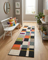 Outdoor Marrakesh Collection Area Rug -  Tangier Runner Multi  lifestyle 54