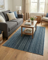 Jewel Oasis Collection Area Rug - Sapphire (Blue) Rectangle Blue  lifestyle 14