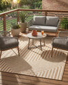 Urban Terrace Collection Area Rug -  Astoria (Taupe) Rectangle Taupe  lifestyle 11