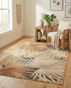 Seaside Blooms Collection Area Rug -  Avalon Rectangle Multi  lifestyle 21