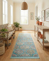 Arcadia Rugs Collection Area Rug -  Atlantis (Blue) Runner Blue  lifestyle 47