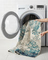 Colorburst Oasis Collection Area Rug -  Tropic Rectangle Blue  lifestyle 18