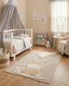 Wonder Tykes Collection Area Rug - Enchanted Rectangle Peach Blossom  lifestyle 16