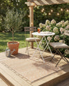Garden Lattice Charm Collection Area Rug -  Pergola (Beige) Rectangle Beige  lifestyle 7