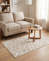 Andes Summit Collection Area Rug -  Chimborazo Rectangle Snow White  lifestyle 36