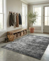 Sahara Essence Collection Area Rug - Oasis (Black) Rectangle Black  lifestyle 16