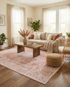 Cambridge Classics Collection Area Rug -  Magdalene (Pink) Rectangle Pink  lifestyle 3