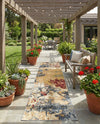 Urban Terrace Collection Area Rug -  Alcove Runner Multi  lifestyle 78