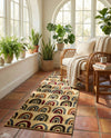 Bistro Lounge Collection Area Rug -  Breve Runner Cream  lifestyle 54