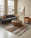 Santa Fe Trails Collection Area Rug -  Chaparral Square Multi  lifestyle 51