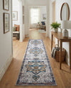 Baroque Era Collection Area Rug - Versailles (Sea Salt White) Runner Sea Salt White  lifestyle 65