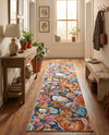 Meadow Breeze Collection Area Rug -  Daffodil Runner Multi  lifestyle 35