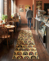 Bistro Lounge Collection Area Rug -  Breve Runner Cream  lifestyle 55