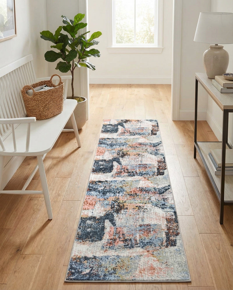 Aegean Elegance Washables Collection Area Rug -  Hydra Runner Multi  lifestyle 30