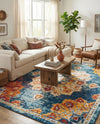 Beverly Grove Collection Area Rug - Melrose (Multi) Rectangle Multi  lifestyle 13