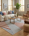 Urban Oasis Rugs Collection Area Rug -  Loft Rectangle Blue  lifestyle 4