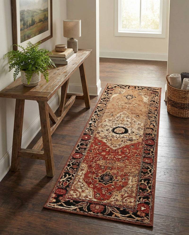 Patio Heritage Collection Area Rug -  Gazebo Runner Multi  lifestyle 38
