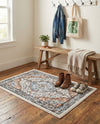 Mykonos Manor Collection Area Rug - Delos Rectangle Ivory  lifestyle 10