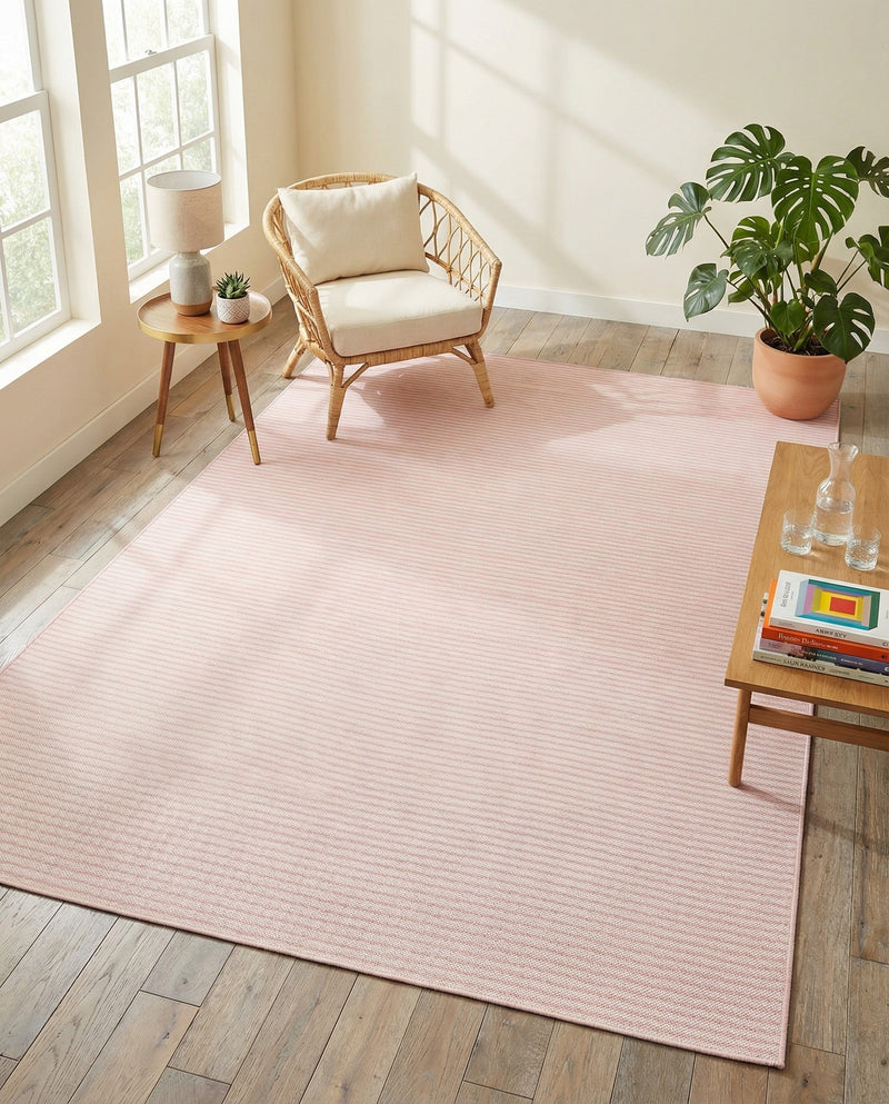 Jill Zarin Sedona Oasis Outdoor Collection Area Rug - Coconino (Pink Roses) Rectangle Pink Roses  lifestyle 20