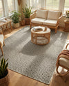 Urban Oasis Rugs Collection Area Rug -  Rooftop (Charcoal Gray) Rectangle Charcoal Gray  lifestyle 39