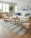 Urban Oasis Rugs Collection Area Rug -  District (Light Gray) Rectangle Light Gray  lifestyle 12