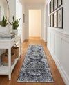 Cambridge Classics Collection Area Rug -  Magdalene (Blue) Runner Blue  lifestyle 41