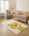 Wonder Tykes Collection Area Rug -  Rainbow Rectangle Ivory  lifestyle 11