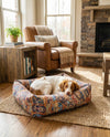 Luxury Pet Lounge Collection Pet Bed -  Burrow Rectangle Multi  lifestyle 6